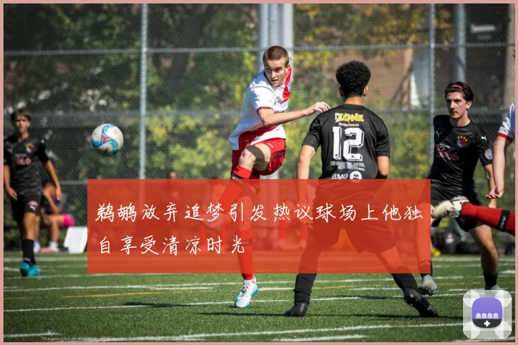 鹈鹕放弃追梦引发热议球场上他独自享受清凉时光